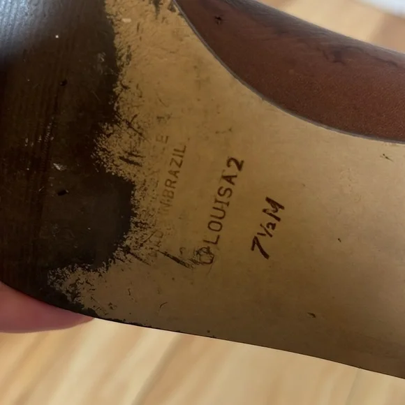 Vintage Nine West Q-Louisa 2 Brown Leather Flat Riding Boots Women’s Size 7.5 - Picture 13 of 14